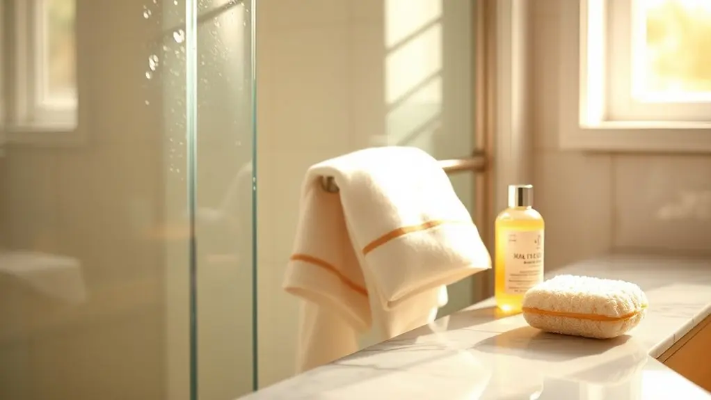 avoid early showering after