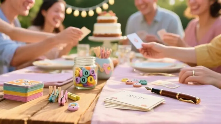 baby shower game guidelines