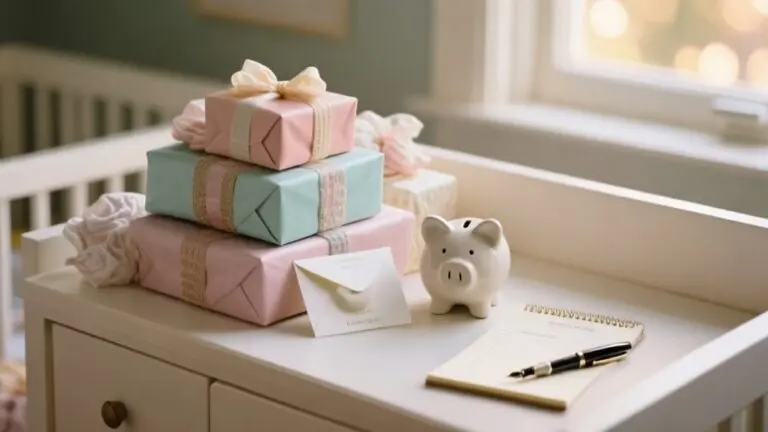 baby shower gift budgeting