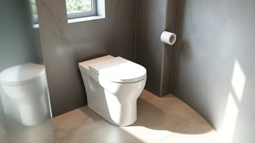 basement upflush toilet considerations