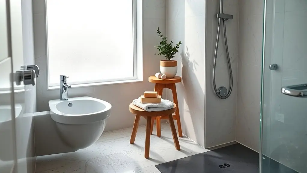 bidets reduce shower frequency