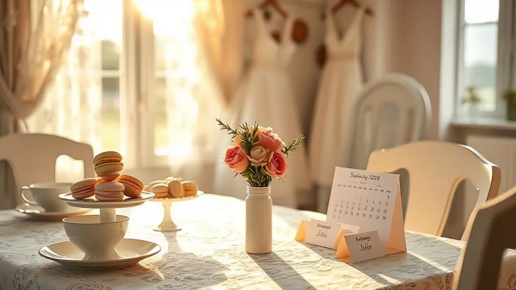 bridal shower timing guidelines
