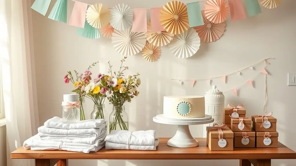 budget friendly baby shower decor