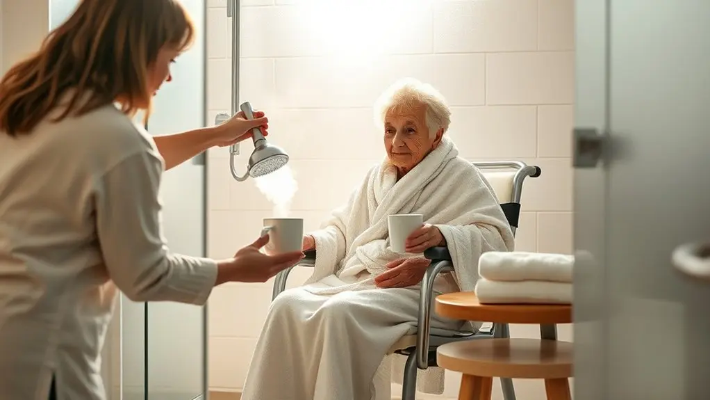 calming shower environment tips
