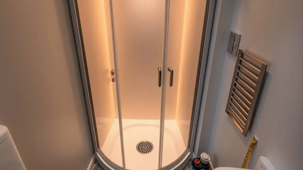 capsule shower installation considerations
