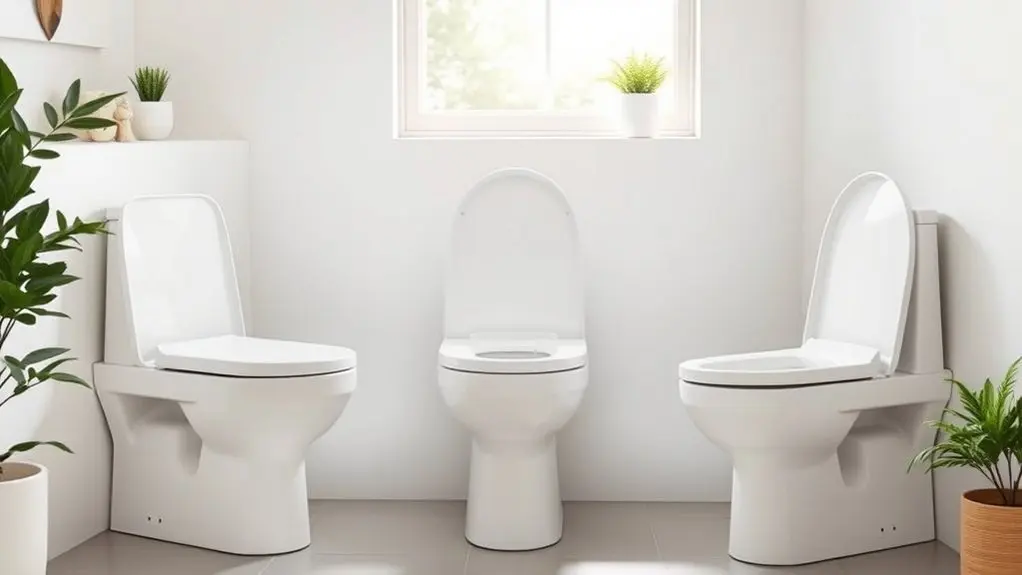 choosing budget toilet features
