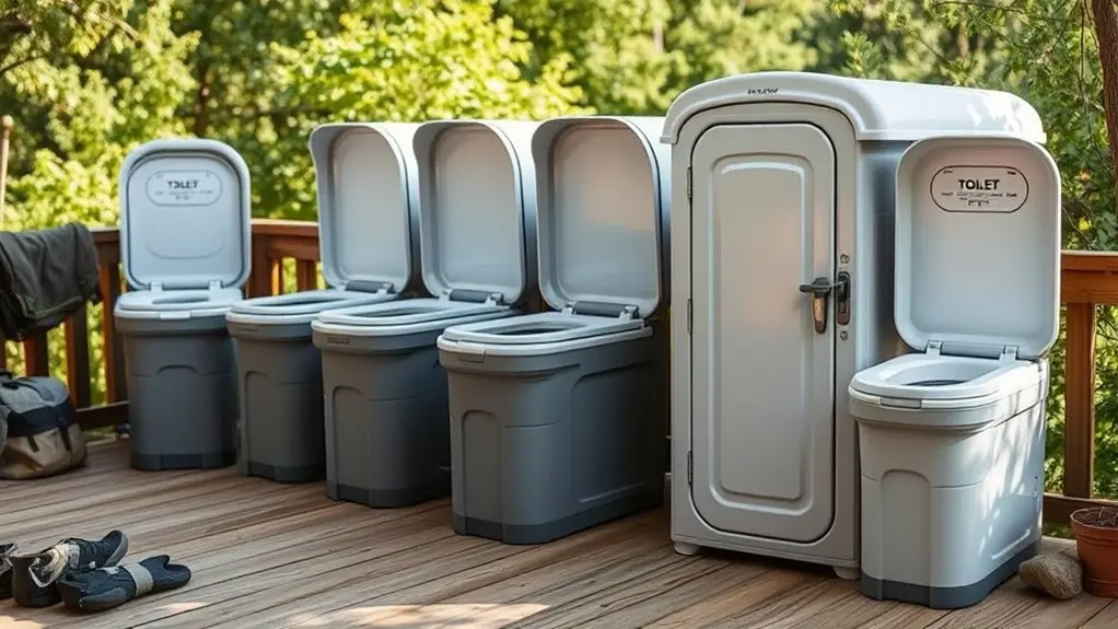 choosing portable composting toilet