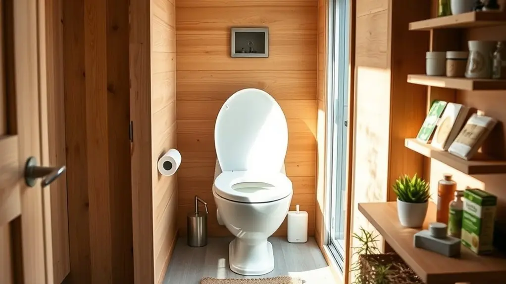 choosing tiny house composting toilets