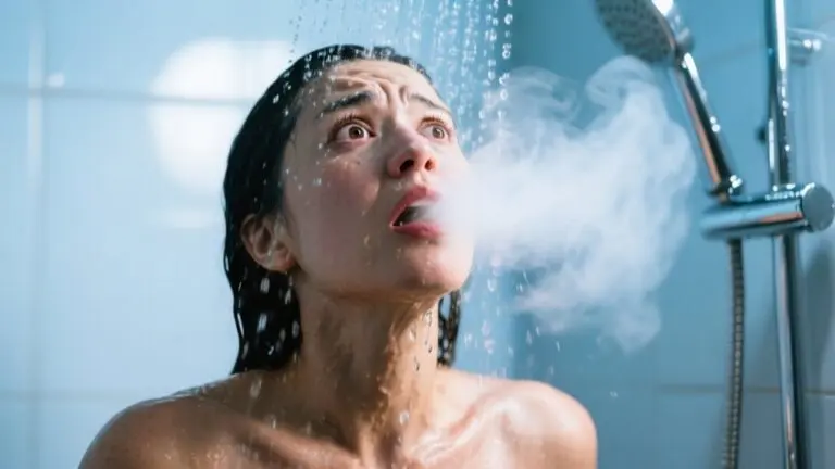 cold shower boosts alertness