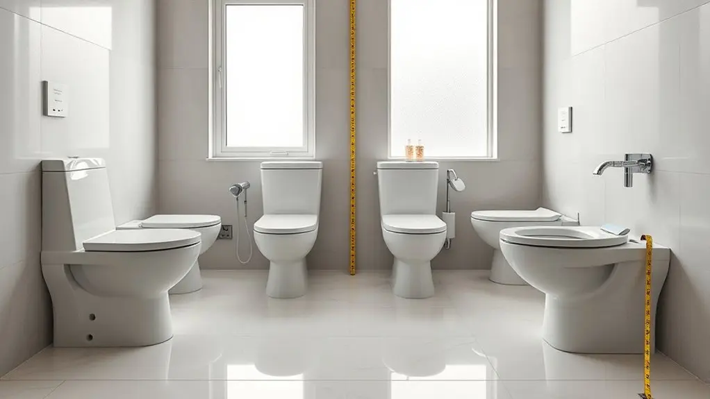 comfortable sturdy fitting toilet