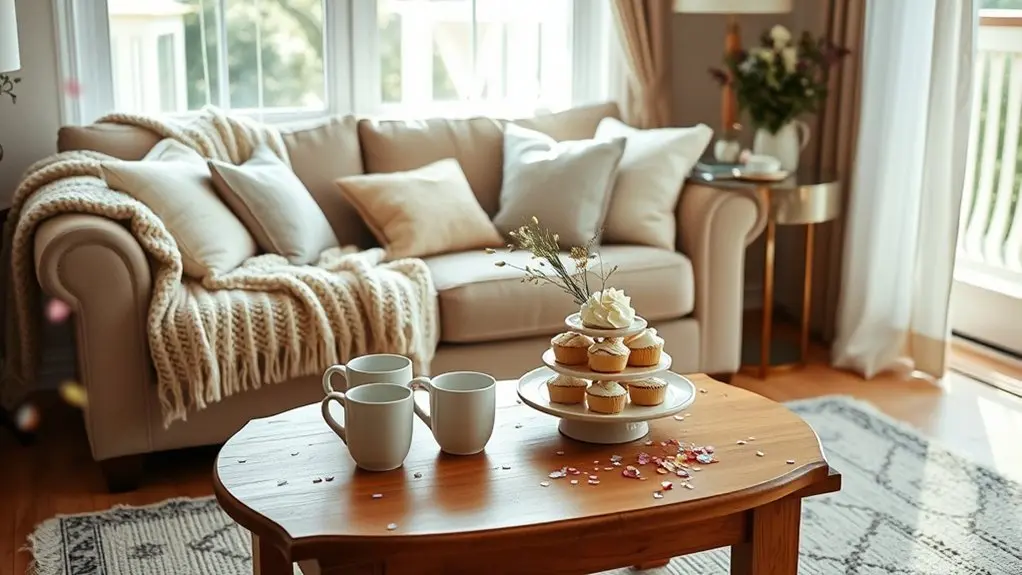 cozy venue for baby sprinkle