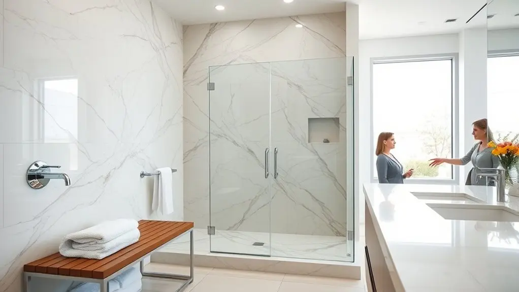 cultured marble showroom experience