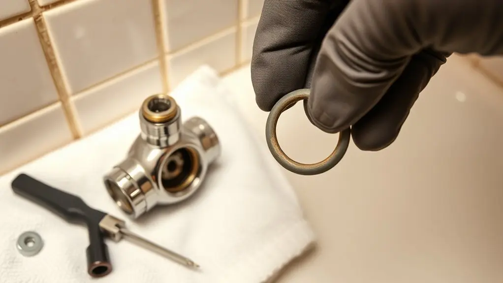 diverter issues cause leakage
