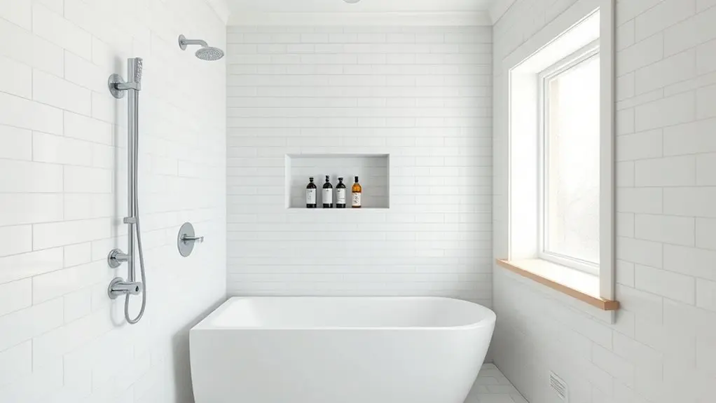 efficient small bathroom solution