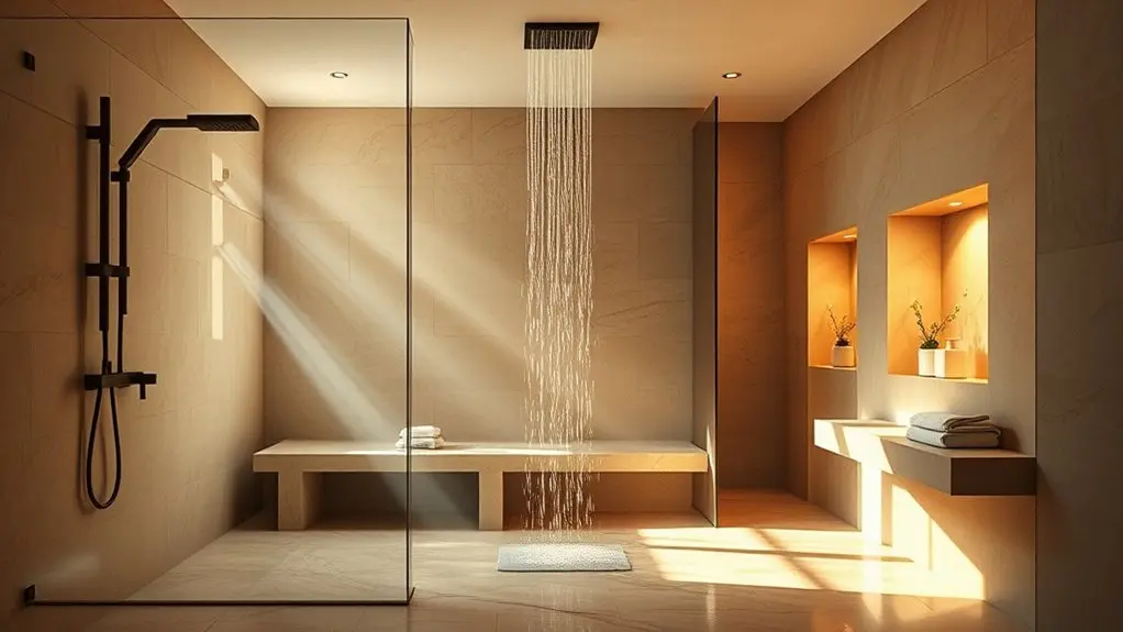 elegant accessible customizable shower experience