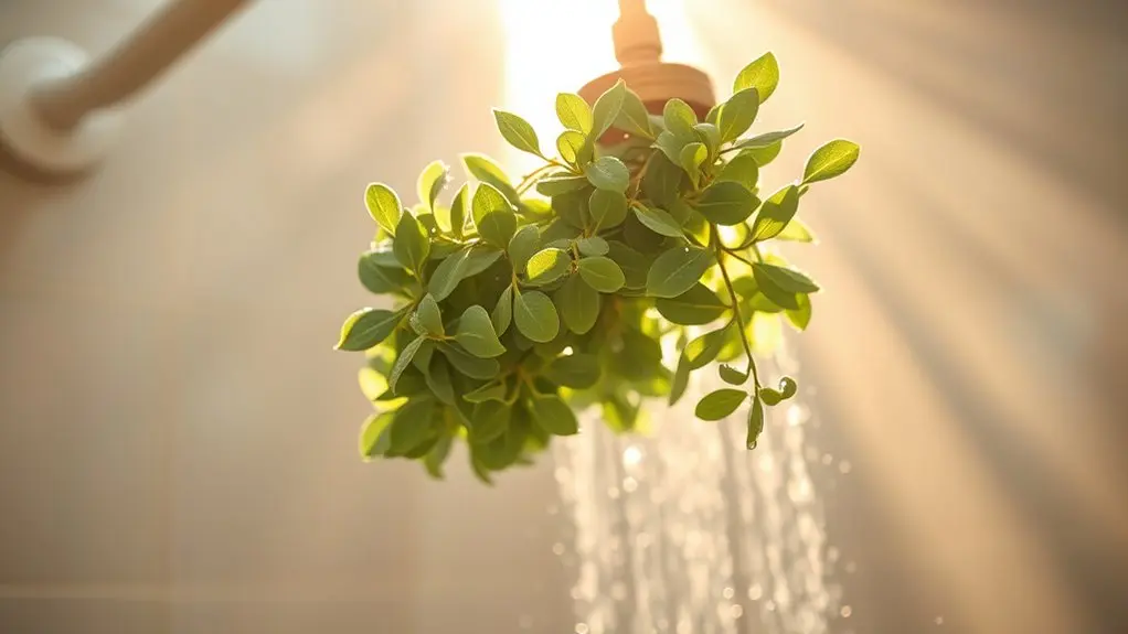 eucalyptus enhances shower experience