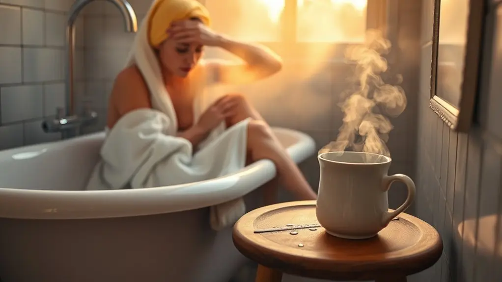 hot showers ease cold symptoms