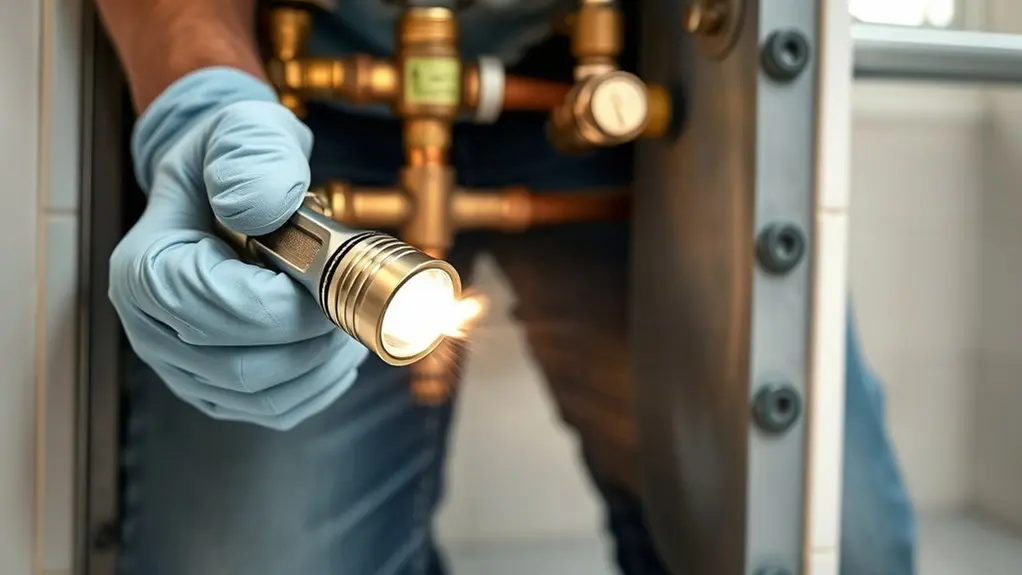 inspect hot water system