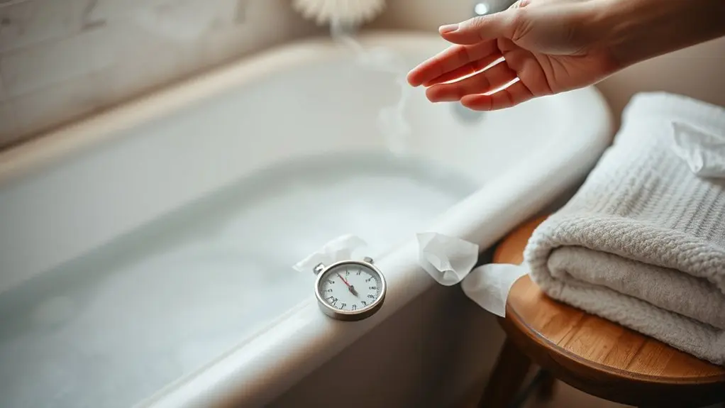 lukewarm water eases fever
