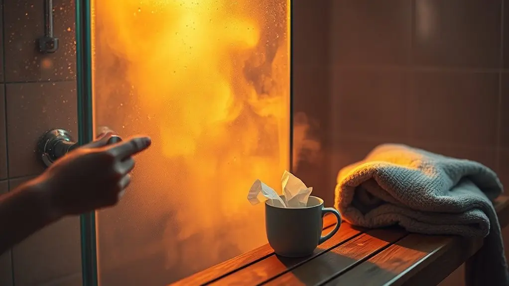 maximize hot shower relief