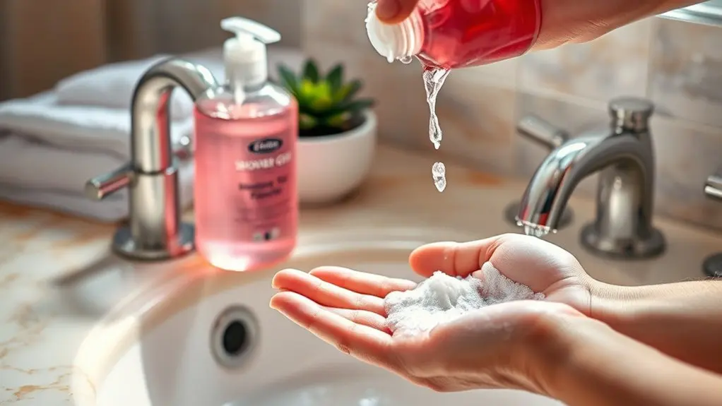 moisturizing fragrant hand cleansing