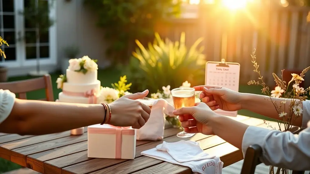 optimal timing for baby shower