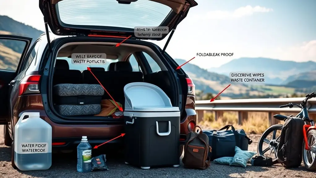 portable lightweight leak proof comfort