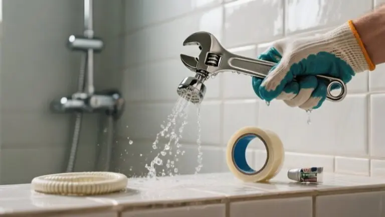 repairing a shower leak