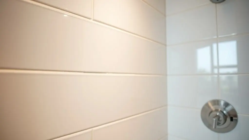 seal painted shower tiles