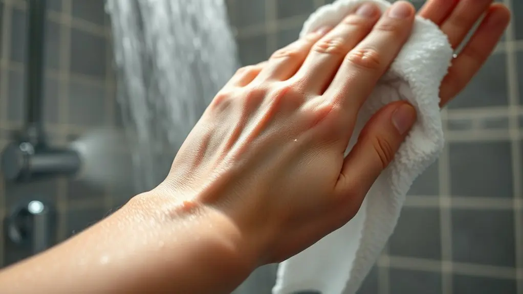 sensitive skin water reactions