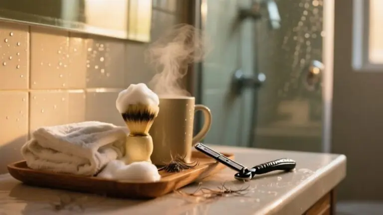 shave timing before or after