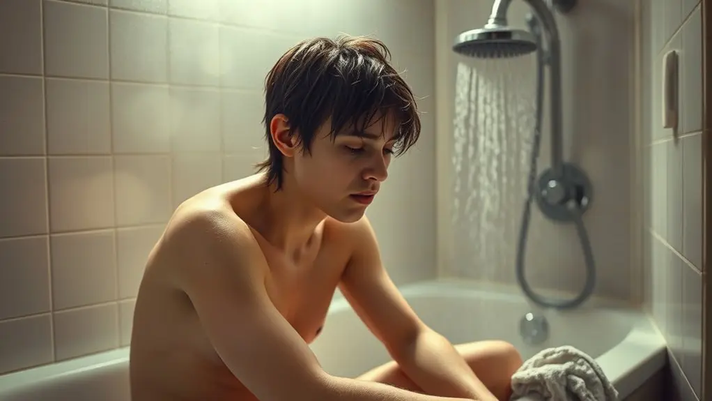 shower boosts hangover recovery