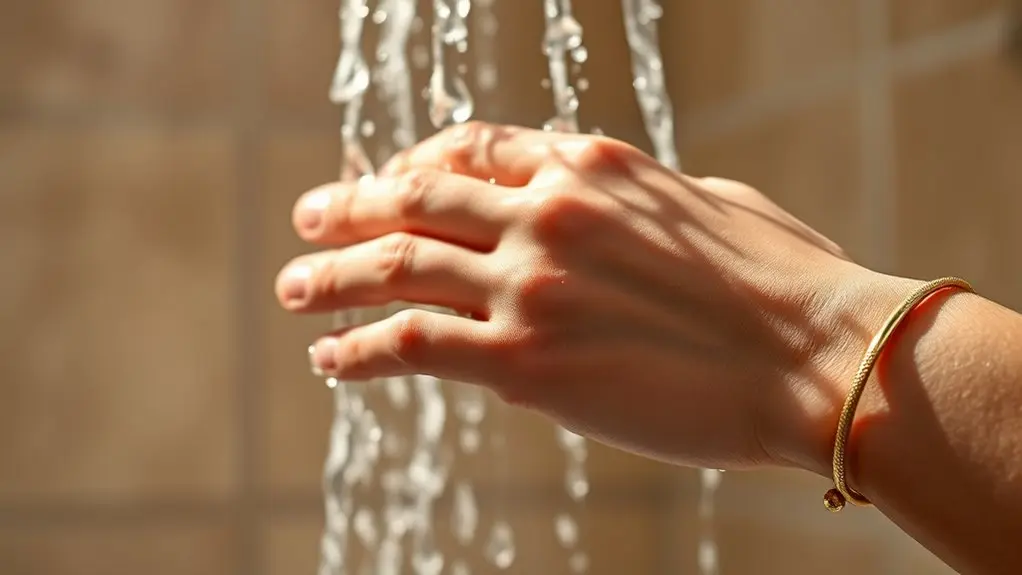 Can You Shower With Gold Plated Jewelry – Is It Safe? 3 shower cautiously with jewelry