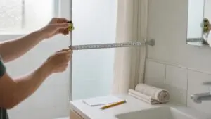 shower curtain measurement guide