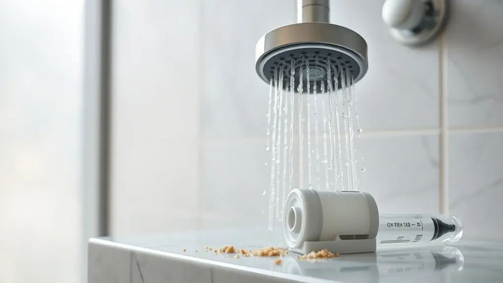 shower filter lifespan varies
