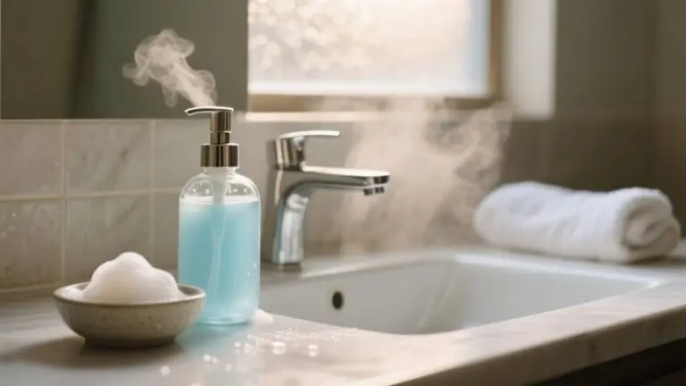 shower gel as hand soap