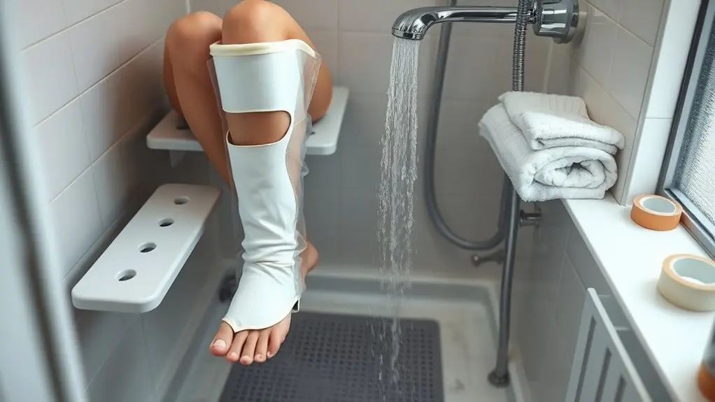 How To Shower With A Leg Cast – Easy Steps 2 shower safely with cast