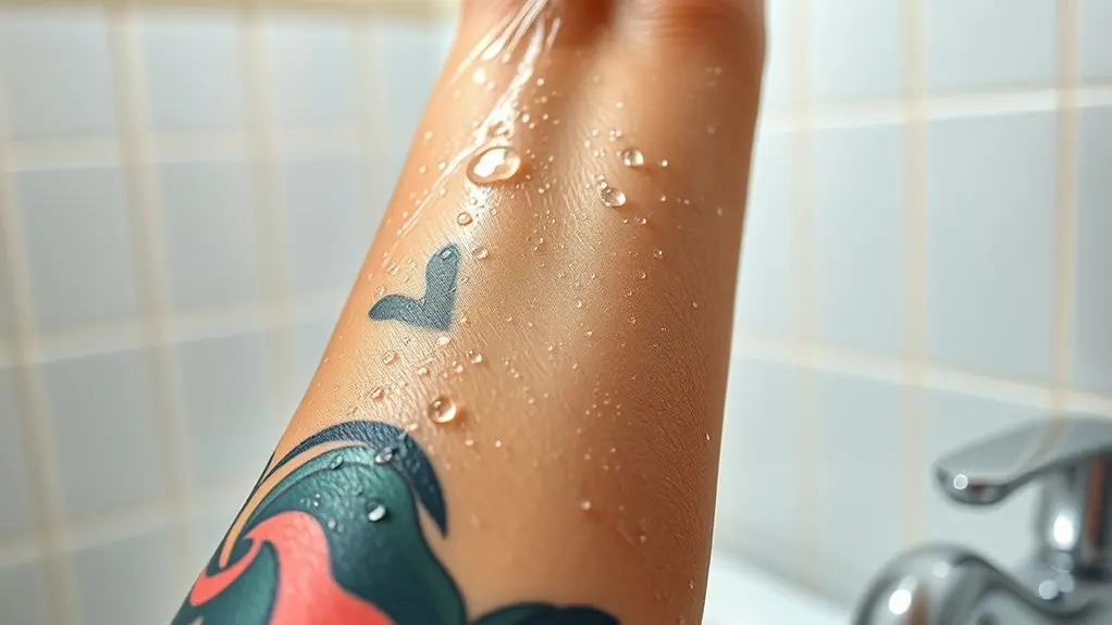 shower smart protect tattoo