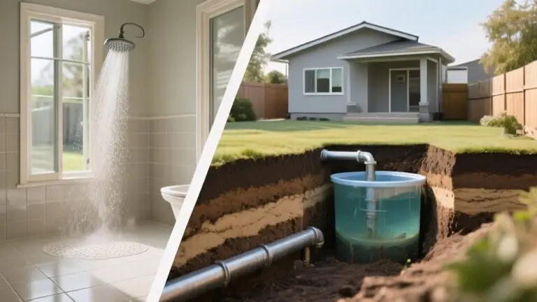 shower water and septic