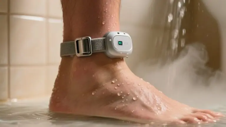 showering with ankle monitor restrictions