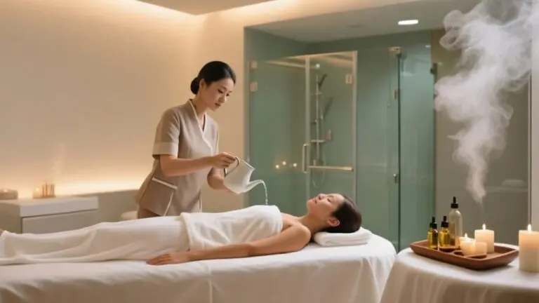 table shower massage explained