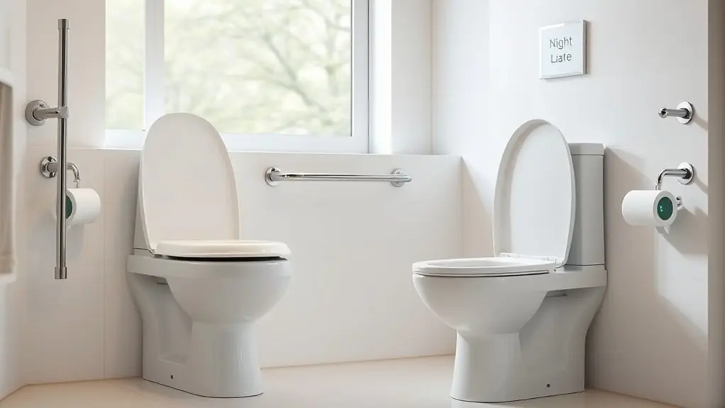 tall toilet seat height