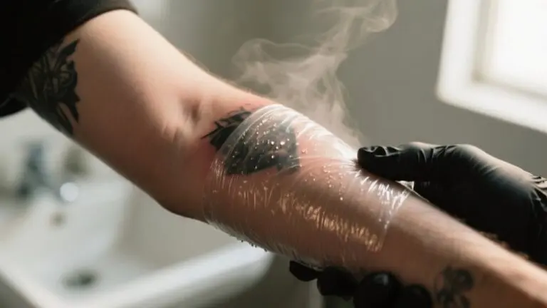 tattoo aftercare shower guidelines