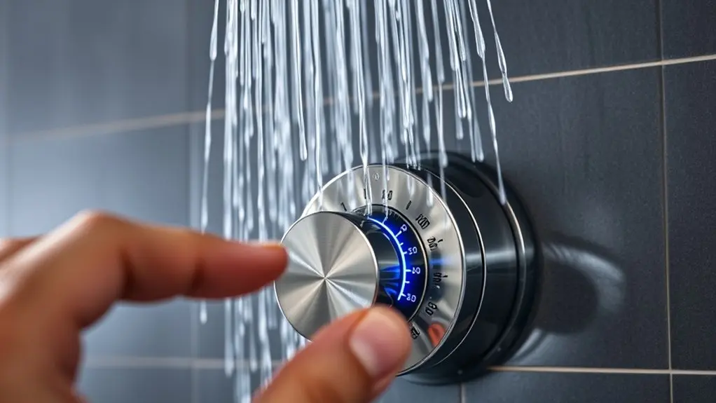 thermostatic shower temperature troubleshooting