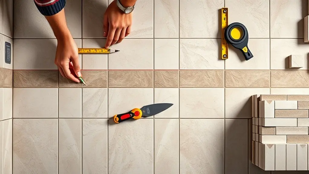 tile layout planning steps