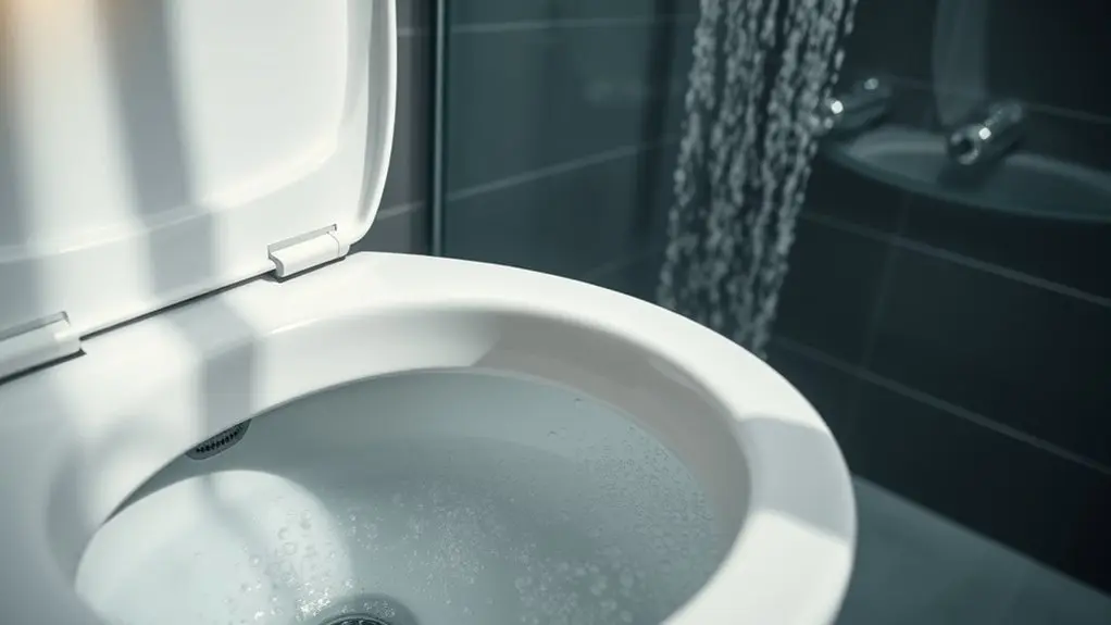 toilet bubbling indicates vent issues