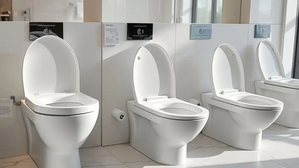 toilet compatibility and features