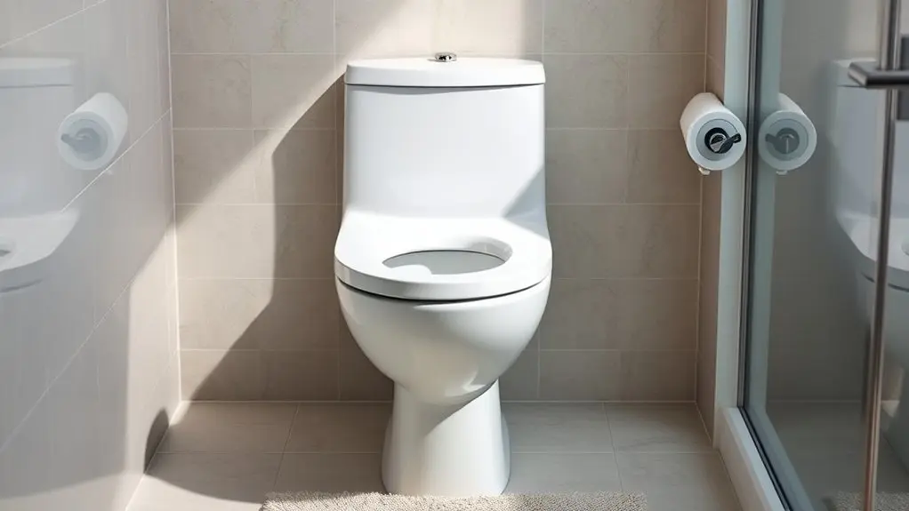 toilet features and comfort