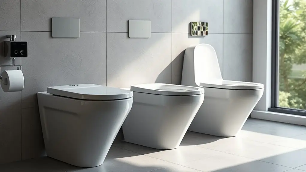 toilet features and considerations