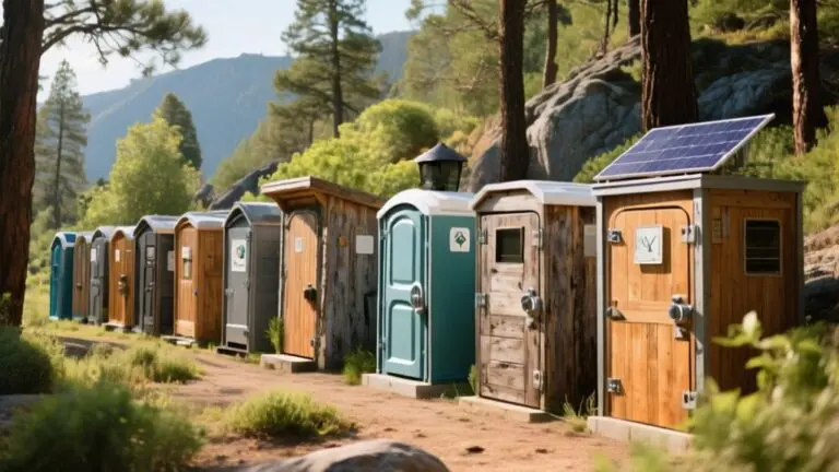 top off grid toilet options
